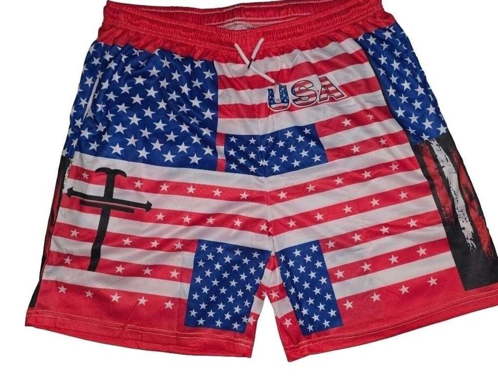 Unbranded American Flag Size XL Shorts